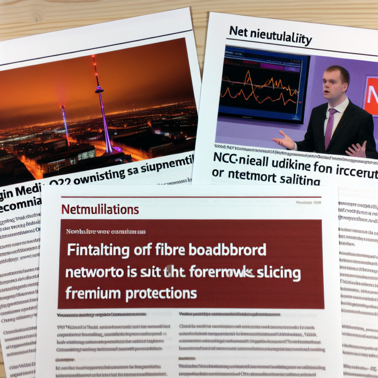 - Virgin Media O2 owners (Liberty Global & Telefónica), via joint venture Nexfibre with InfraVia, acquired fibre broadband network Netomnia for £2 billion. The move will expand full-fibre coverage to about 8 million UK homes by end of next year, and—combined with VMO2’s footprint—reach roughly 20 million premises and 6.2 million customers.([thetimes.com](https://www.thetimes.com/business/companies-markets/article/virgin-media-o2-owners-buy-netomia-to-challenge-bt-5rvbnn90q?utm_source=openai)) - In India, telecom operators are pushing for updates to the 2016 net neutrality rules to reflect 5G realities. They want legal support for network slicing, enabling premium services for higher speeds or guaranteed quality, to better monetize 5G investments.([m.economictimes.com](https://m.economictimes.com/industry/telecom/telecom-news/telcos-want-net-neutrality-rules-updated-for-5g-era/articleshow/128435121.cms?utm_source=openai)) - In Australia, ACCAN (Australian Communications Consumer Action Network) warns the telecommunications industry—led by Telstra, Optus, and TPG—is moving toward market failure due to insufficient competition, rising prices, unreliable networks, and outages. Key recommendations include enforceable performance standards for reliability, consumer protections, and improved emergency call systems.([theaustralian.com.au](https://www.theaustralian.com.au/business/technology/telco-industry-racing-toward-market-failure-accan/news-story/d61efd13f7cc3a7a24cc2c8a9d86d570?utm_source=openai))